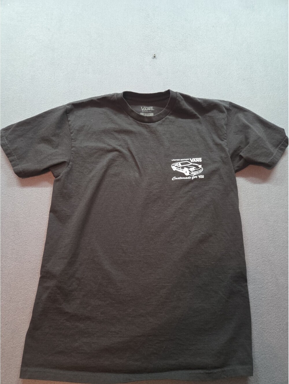 men's black Vans t-shirt size M